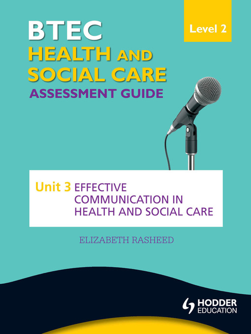 health and social care level 3 unit hsc 024 health and social care level 3 unit hsc 024